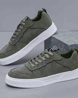 Herren Low Sneaker in Grün