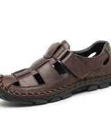 Herren offene Zehen Slide-Sandalen mit einteiligem Riemen im oberen Bereich in Niemiecki