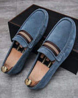 Herren Penny Loafer in Blau