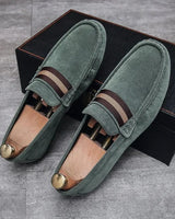 Herren Penny Loafer in Grün