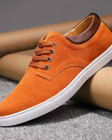 Herren Schnürschuhe in Karamell
