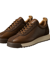 Herren Schnürsneaker mit Plateausohle in Braun