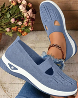Haniya – Atmungsaktive Slip-On Turnschuh Aus Strick in Blau