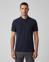 Jarvex - Weiches Poloshirt in Dunkelblau