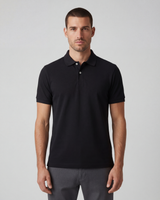 Jarvex - Weiches Poloshirt in Schwarz
