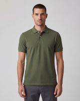 Jarvex - Weiches Poloshirt in Olivgrün