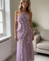 Adeline™ | Anmutiges und Luftiges Kleid in Lila