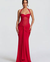 MODA | Siren Sanduhrkleid in Rot