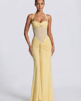 MODA | Siren Sanduhrkleid in Hellgelb