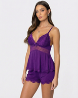 MODA | Midnight Kiss Spitze Set in Lila
