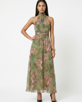 MODA | Chiffonkleid in Grün