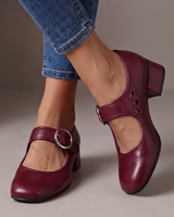 Kausar - Bequeme Leder Schuhe in Braun