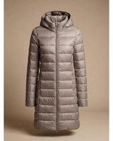 Holly | Damen Regenjacke Wasserdicht mit Kapuze und Reißverschluss in Khaki