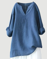 Nicole – Elegante Damen Tunikabluse in Blue