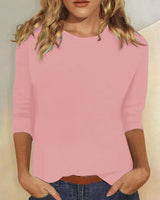 Stella – Klassisches Damen T-Shirt in Pink