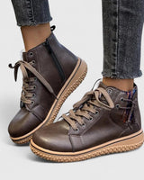 Nyrah | Orthopedic Boots in Braun