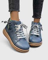 Nyrah | Orthopedic Boots in Blau