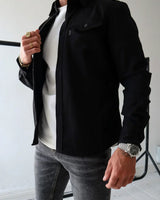 Marcus™ | Supreme Freizeit-Hemd in Schwarz