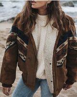 Catarina | Anspruchsvolle Boho-Winterjacke in Braun