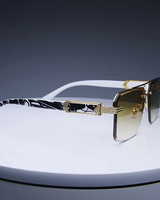 Iva | Moderne Polarized-Sonnenbrille in Honiggelb