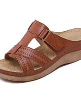 Toby | Sandalen Comfort Step in Braun