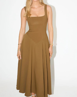MELIS | Grace Kleid in Braun