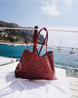 Moderne und Stilvolle Schultertasche - Mila in Rot