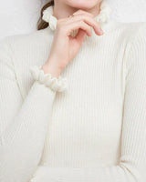 EMILIA – Herbstpullover aus weichem Stoff in Weiß