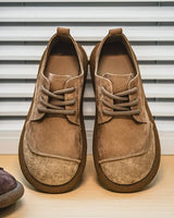 Elias | Orthopädische Rindslederschuhe Premium Edition in Khaki