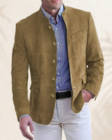 Philip - Komfortabler Freizeit-Blazer in Khaki