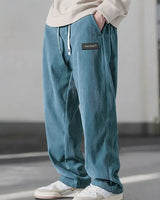 Milan - Lässige Cordhose in Blau