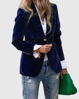 Daria - Strukturierter Blazer in Blau