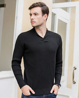 Strickpulli mit Rundhalsausschnitt - Lioran in Schwarz