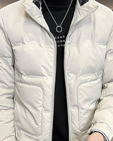 Steppjacke für Männer - Cody in Weiß