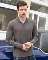 Strickpulli mit Rundhalsausschnitt - Lioran in Cafe