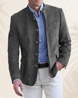 Philip - Komfortabler Freizeit-Blazer in Grau