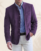 Philip - Komfortabler Freizeit-Blazer in Lila