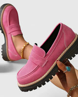 Agnes | Damen Slipper Grobe Sohle Komfort – Komfort Slipper Profil Sohle 2026 in Rosa