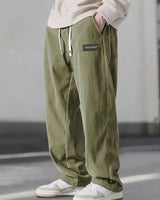 Milan - Lässige Cordhose in Grün