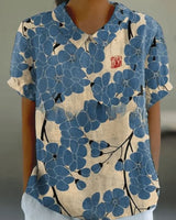 Inga - Bluse Mit Blumendruck in Floral 6