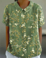 Inga - Bluse Mit Blumendruck in Floral 8