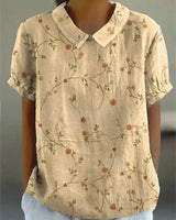 Inga - Bluse Mit Blumendruck in Floral 10
