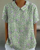 Inga - Bluse Mit Blumendruck in Floral 9