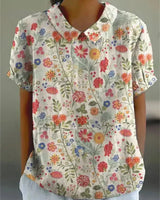 Inga - Bluse Mit Blumendruck in Floral 3