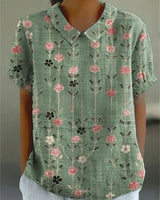 Inga - Bluse Mit Blumendruck in Floral 1