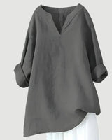 Nicole – Elegante Damen Tunikabluse in Gray