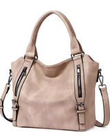 Isolde | Damen Hobo Bag Schultertasche in Aprikose