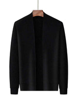 Jacquard Blazer Herren in Schwarz