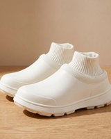 Jette | Damen Orthopädische Schuhe mit elastischem Oberteil in Beige