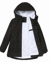 Josefa | Damen Winterjacke isoliert und warm mit Kapuze in Mintgrün